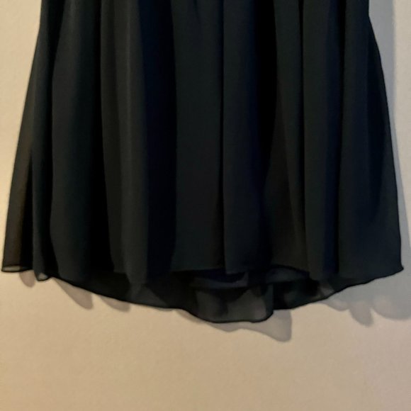 Like New Max and Cleo Size 6 Black Halter Cocktail Dress - Picture 8 of 9